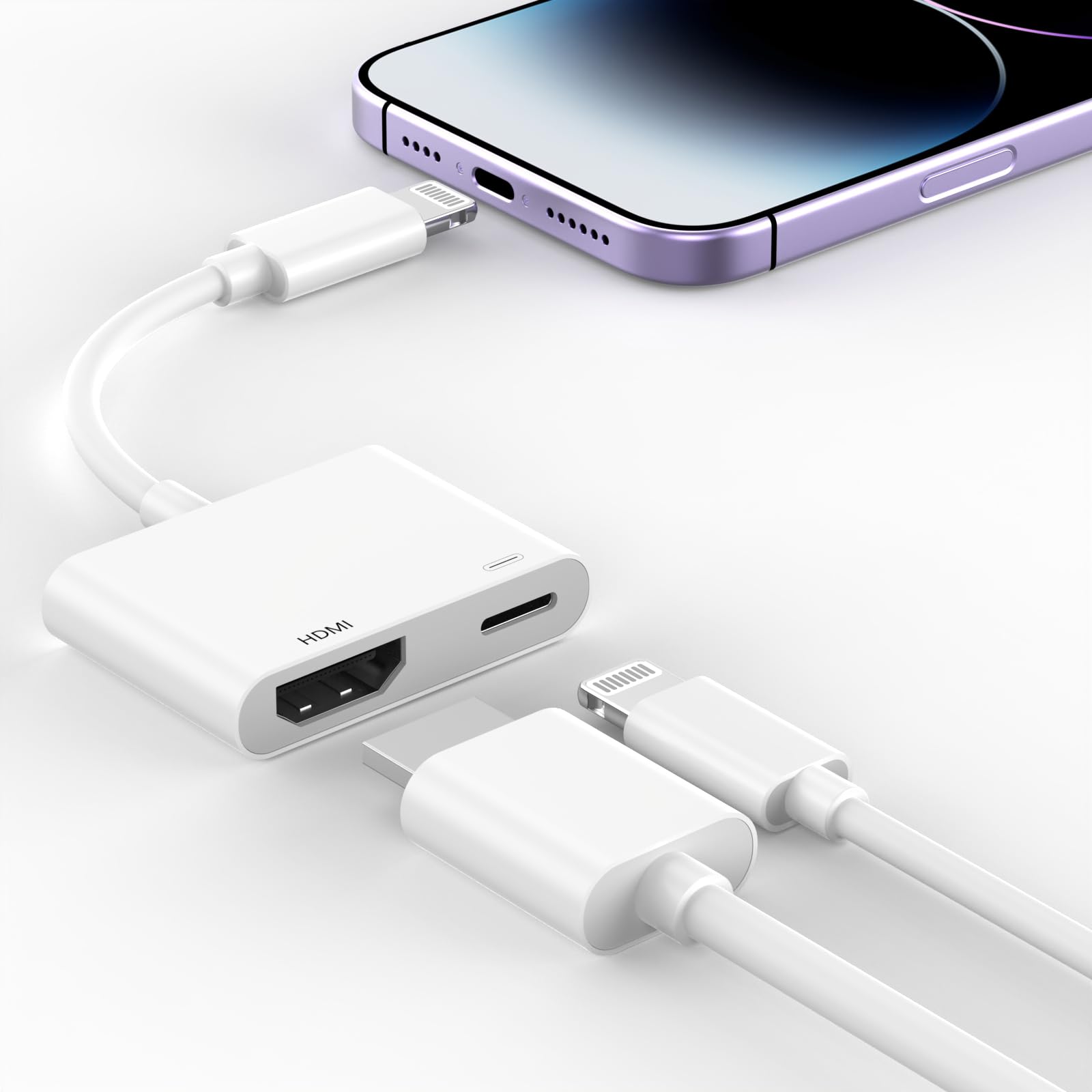 Amazon.com: [Apple MFi Certified] Apple Lightning to HDMI Adapter